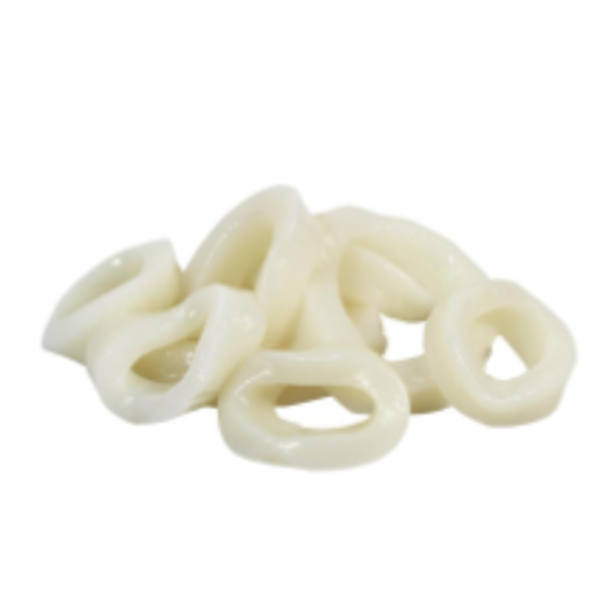 Frozen- Squid/Calamari Rings IQF(China) - 3 lb