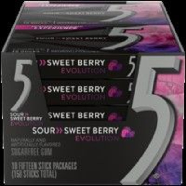 5 Sour Sweet Berry 10-15pcs