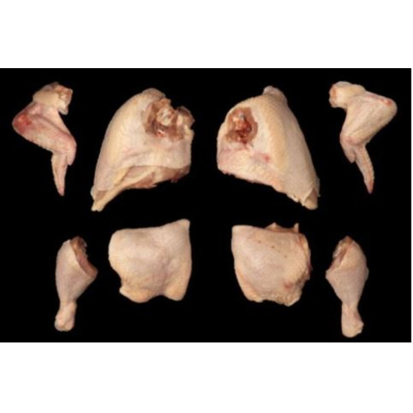 Fresh Chicken - 8 piece cut-up, 2.75 lbs, cryo-vac