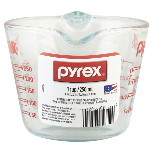 Measuring Cub Pyrex Measuring Cup, 1 Cup Same-Day Delivery or Pickup | Cub