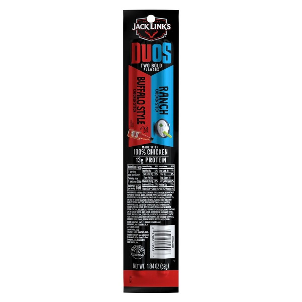 Jack Link's Duos Ranch/Buffalo Style Chicken Stick Same-Day