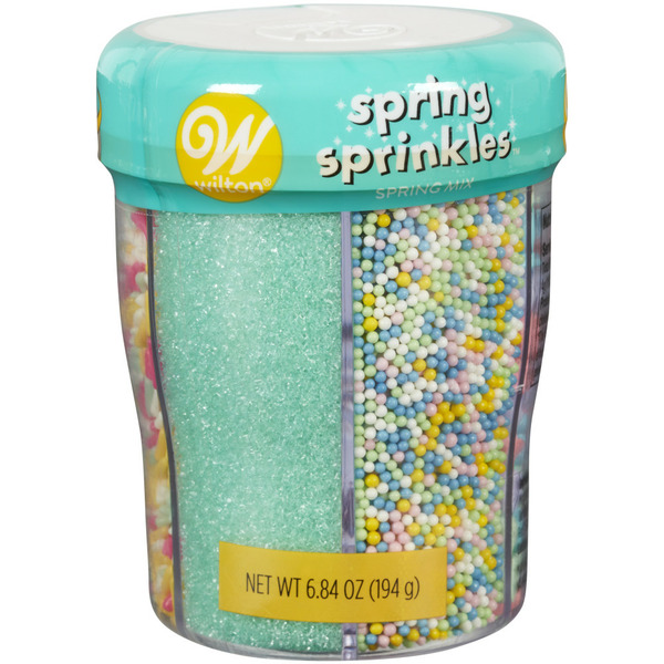 Wilton Bright and Pastel 6-Cell Easter Sprinkles Mix, 6.84 oz.
