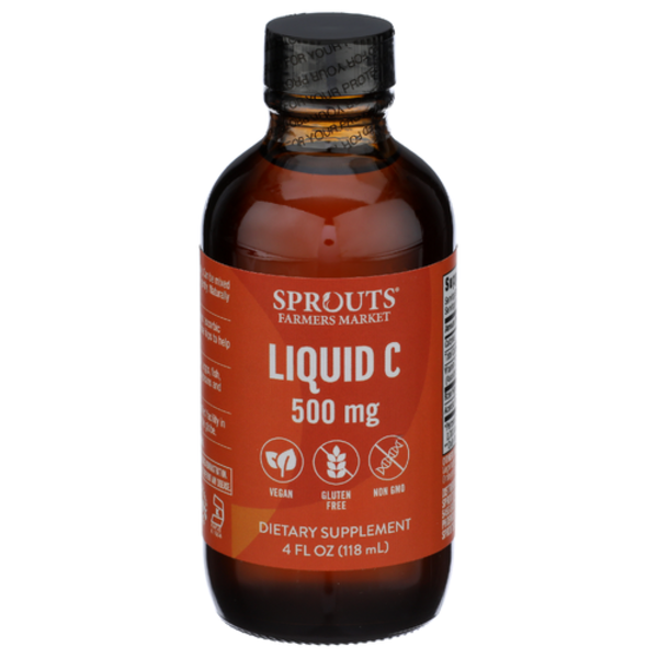 sprouts l carnitine liquid Sprouts Liquid C-500 Mg-Orange Same-Day Delivery or Pickup