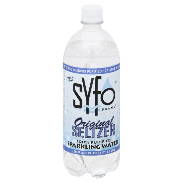Syfo Sparkling Water, Original Seltzer (1 L) Instacart