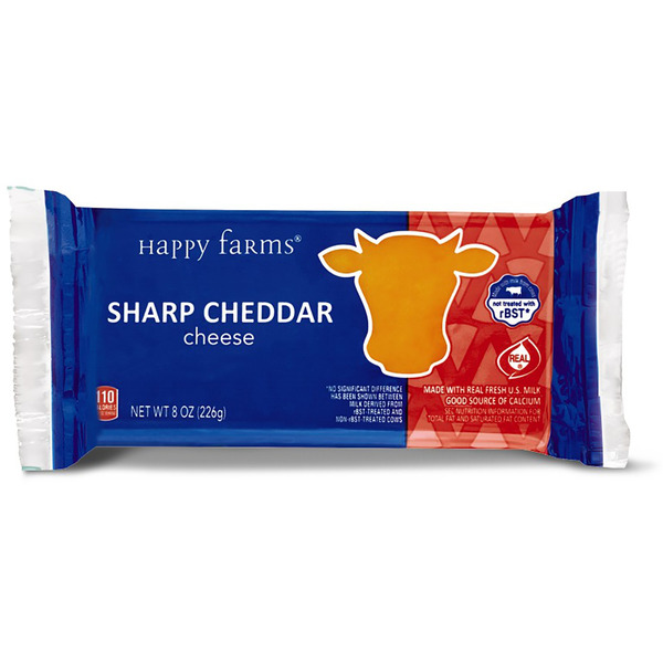 Happy Farms Sharp Cheddar Cheese Block