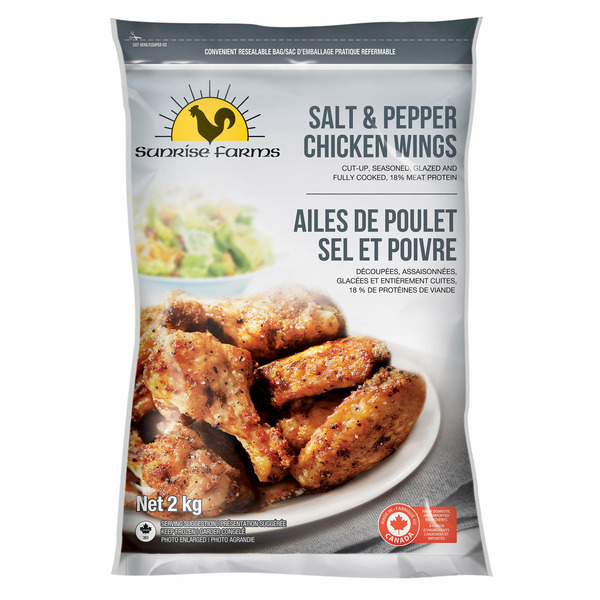 Sunrise Farms Salt & Pepper Chicken Wings