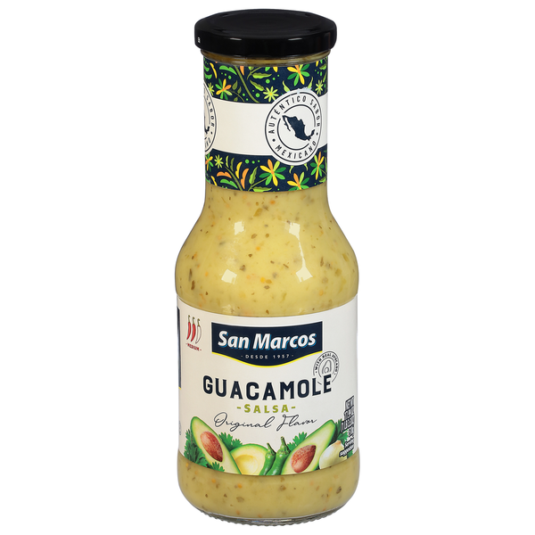 San Marcos Salsa, Guacamole, Original Flavor, Medium