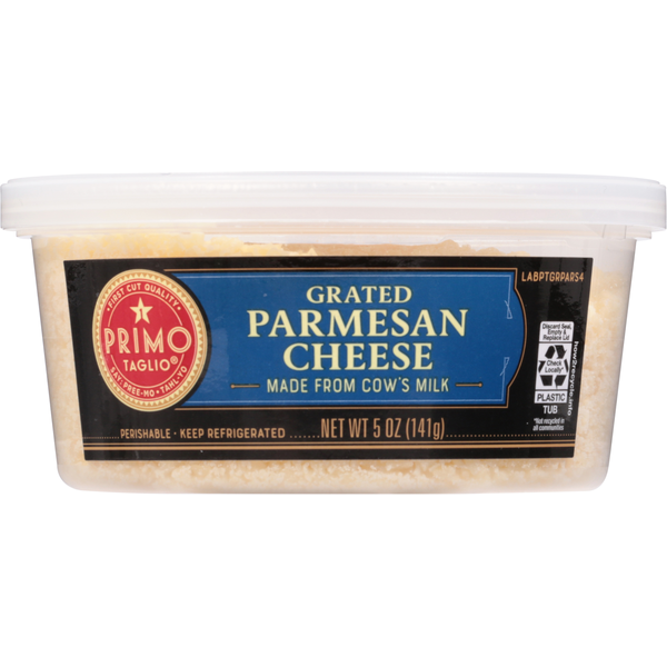 Primo Taglio Cheese, Grated, Parmesan