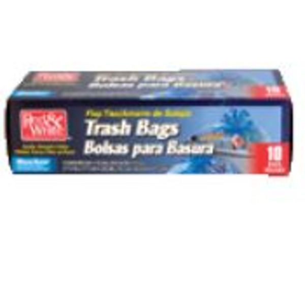 Red & White - Blue Flap Trash Bag - 12/30 gal
