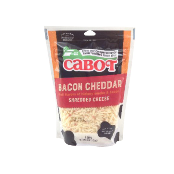 Cabot Bacon Cheddar Shreds