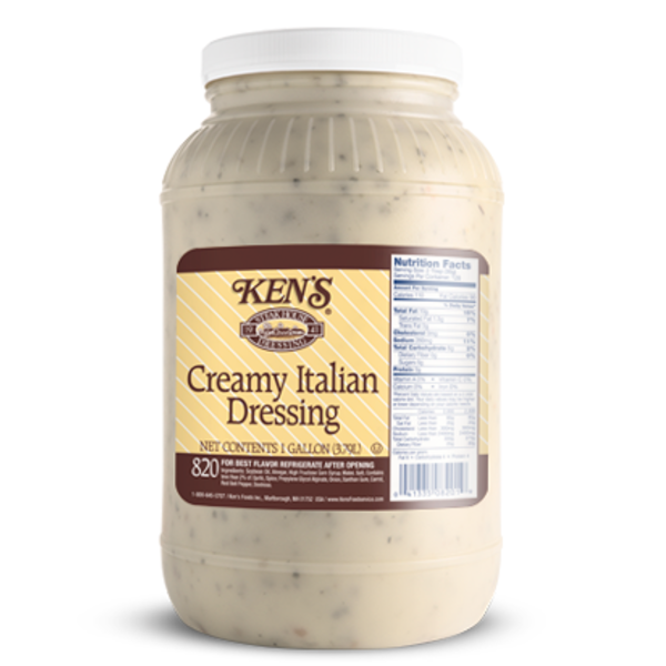 Ken's - Creamy Italian Dressing - gallon