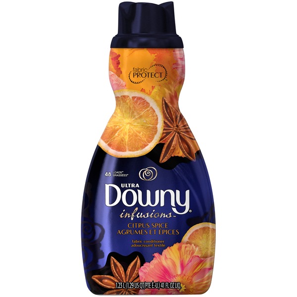 Downy Ultra Downy Infusions Citrus Spice Liquid Fabric Softener and Conditioner 41 fl oz Ultra