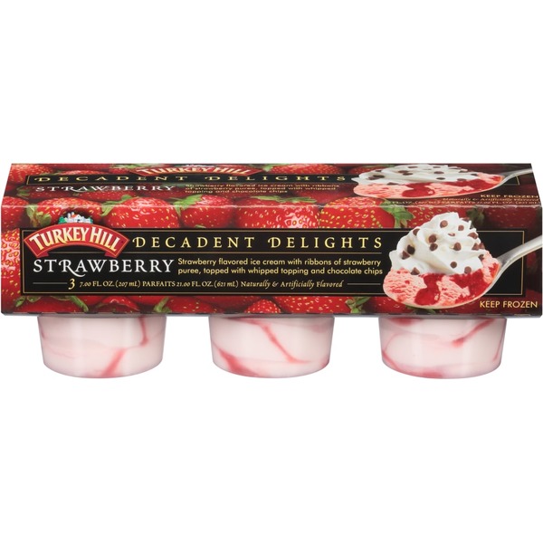 Turkey Hill Decadent Delights Strawberry Parfait (21 fl oz) from Kroger
