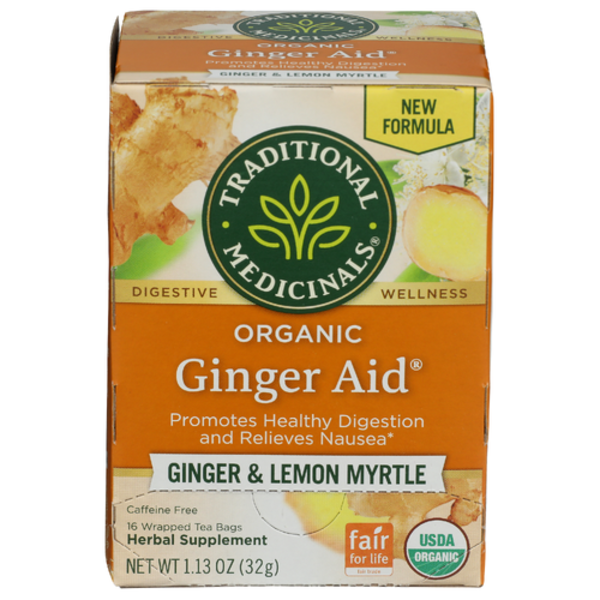 Traditional Medicinals Organic Ginger Aid Tea