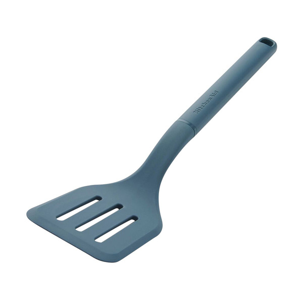 KitchenAid Slotted Turner, 13-1/2 x 3-1/4 x 1-3/4 in - Blue