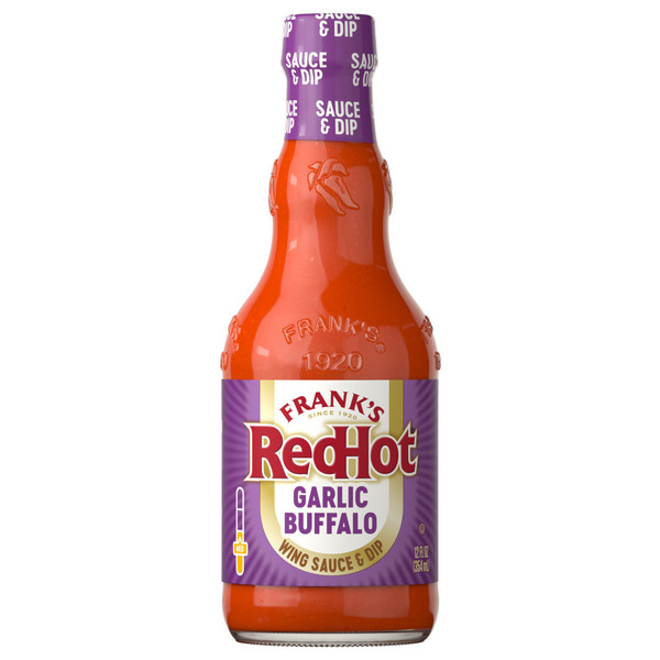 Frank's RedHot® Garlic Buffalo Wings Hot Sauce