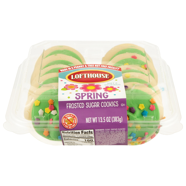 Lofthouse Spring Frosted Sugar Cookies Same-Day Delivery