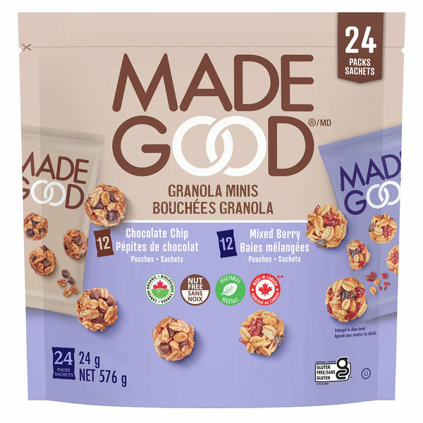 MadeGood Granola Minis