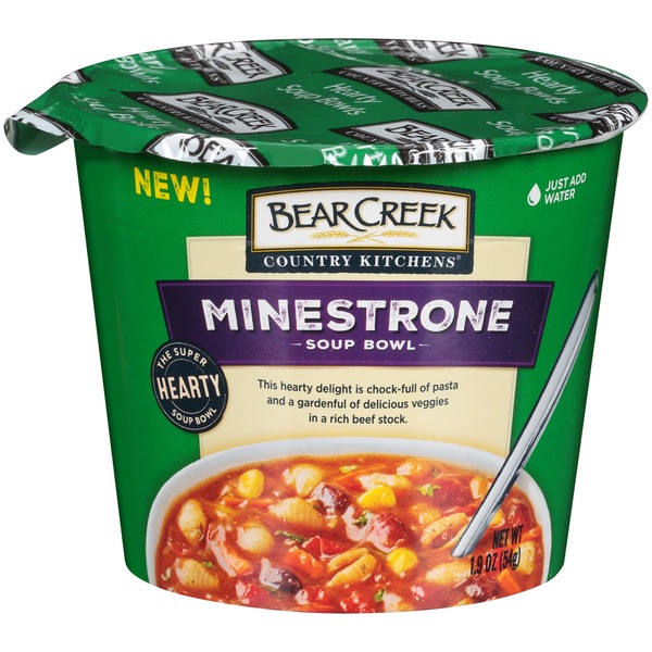 Bear Creek Country Kitchens Minestrone Soup Bowl 1 9 Oz From