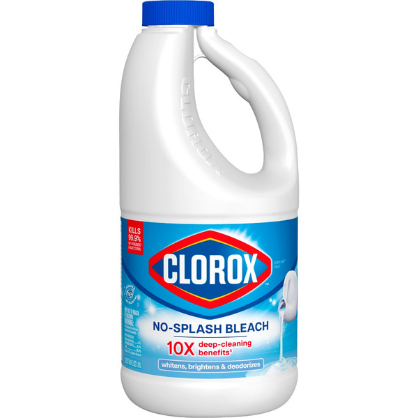 Clorox No Splash Bleach, 40 Fluid Ounces