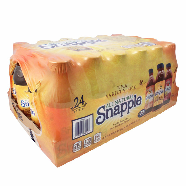 Snapple Iced Tea Variety Pack, 20 fl oz, 24-count