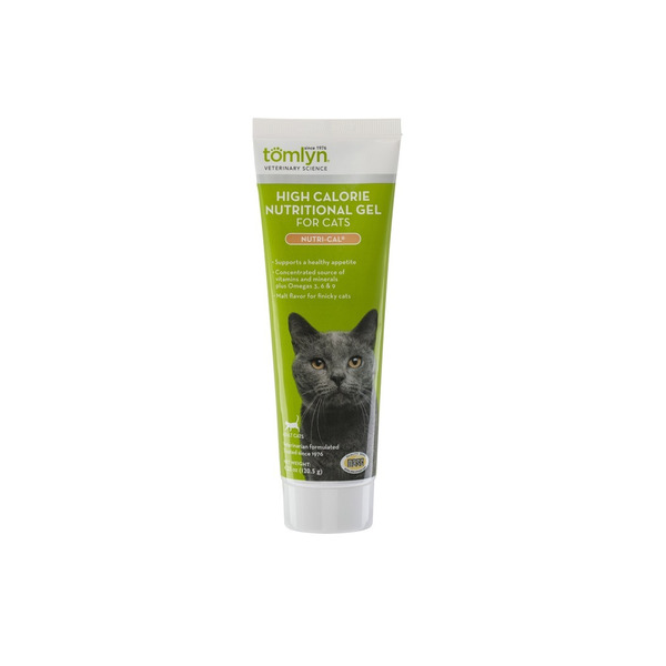 Tomlyn Nutritional Gel, for Cats, High Calorie, Malt, Nutri-Cal
