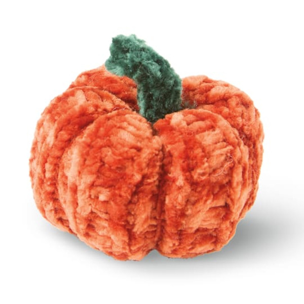 Loops & Threads Chenille Pumpkin Crochet Kit with Knitting Loom