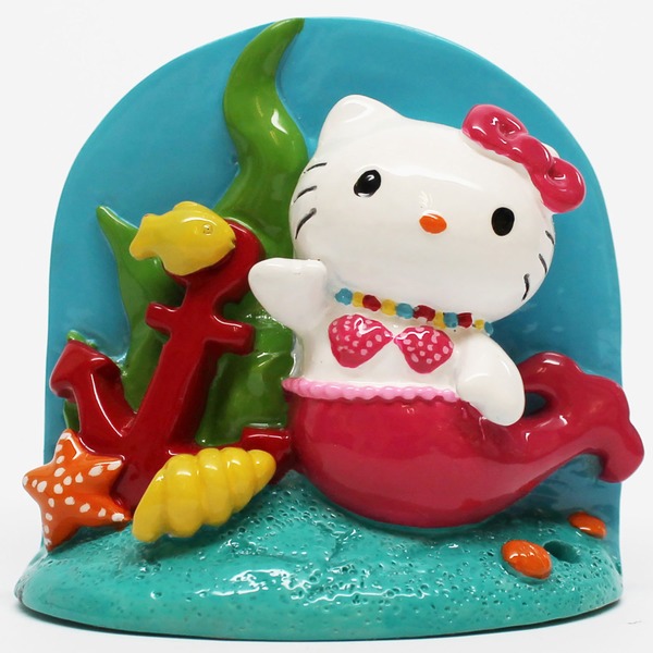 Hello Kitty Mermaid Aquatic Ornament 2.5"L X 1.3" W X 2.6"H (each