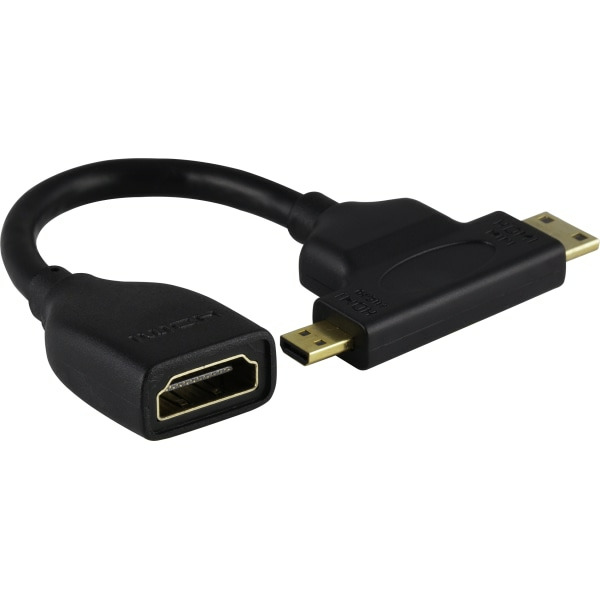 officemax adpt dsip hdmi Ativa HDMI to Mini + Micro HDMI Adapter