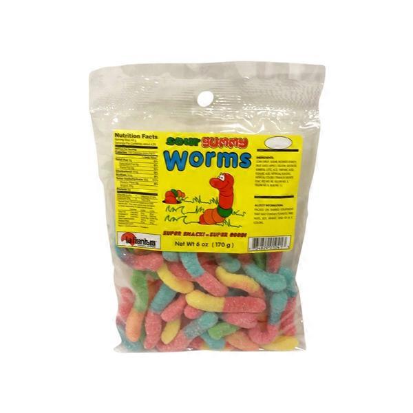 やみー Lafrontera Sour Gummy Worms Candy Same-Day Delivery | El Super