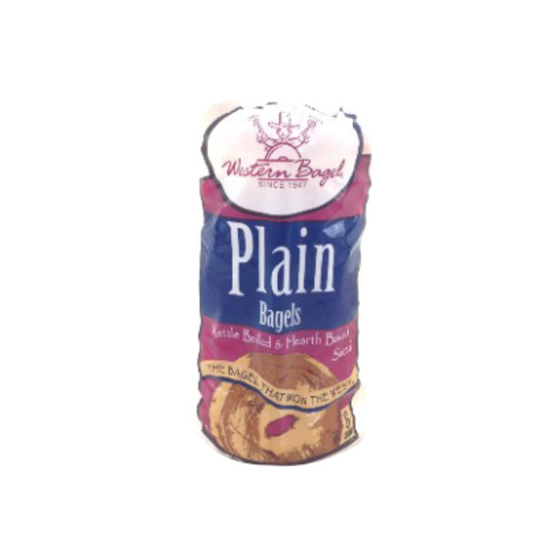 Western Bagel Bagels, Plain