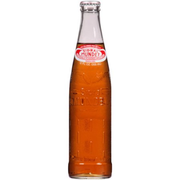 Sidral Mundet- Apple Soda - 24/12 oz glass bottles