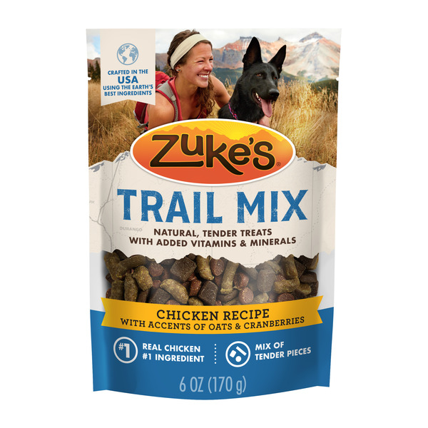 Zuke's Zuke’s Trail Mix Pet Treats For Dogs of All Sizes, Soft Dog Treats With Real Chicken Recipe