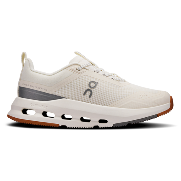 ON Kids' Grade School Cloudnova Shoes, Size 4.0, Medium/D - Ivory