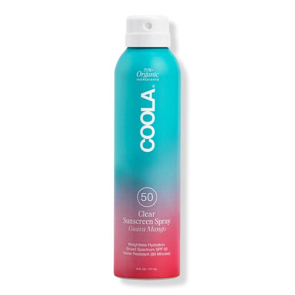 COOLA Classic Body Organic Sunscreen Spray SPF 50 - Guava Mango