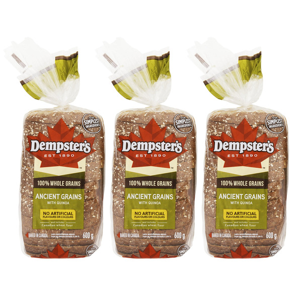 Dempster's 100% Ancient Whole Grains Slices With Quinoa Bread