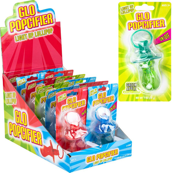 Glo Popcifier Light UP Lollipop Variety Pack - 12ct