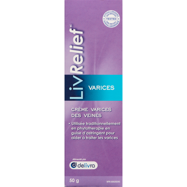 Livrelief Varicose Vein Cream Same-Day Delivery | Rexall