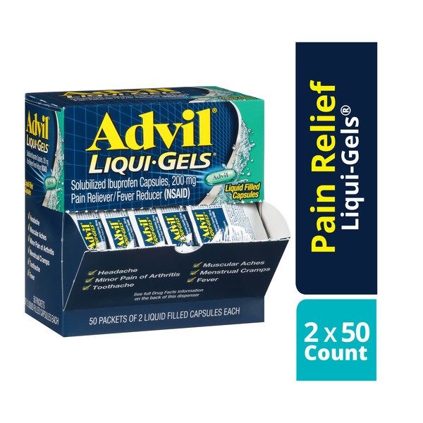 Advil Ibuprofen (50 ct) from Key Food Instacart