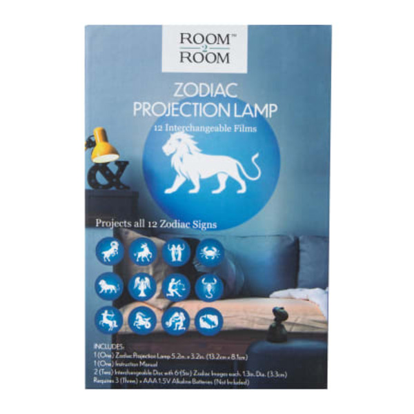 Room 2 Room Zodiac Projection Lamp