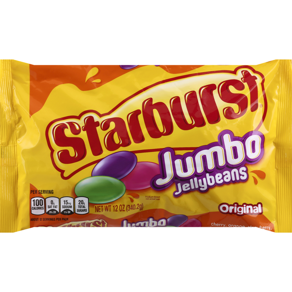 Starburst Jelly Beans, Original, Jumbo (12 oz) Instacart