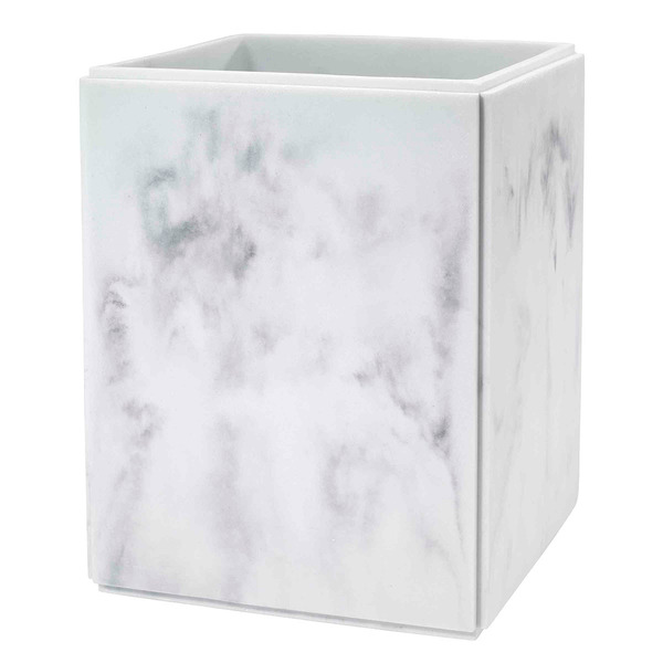 Avanti Catania Resin Wastebasket - Gray