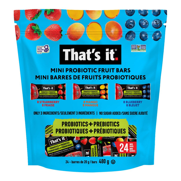That's it Mini Probiotic Fruit Bars