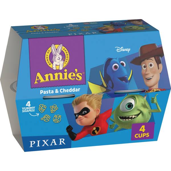 Annie's Disney Pixar Pasta and Cheddar Macaroni and Cheese
