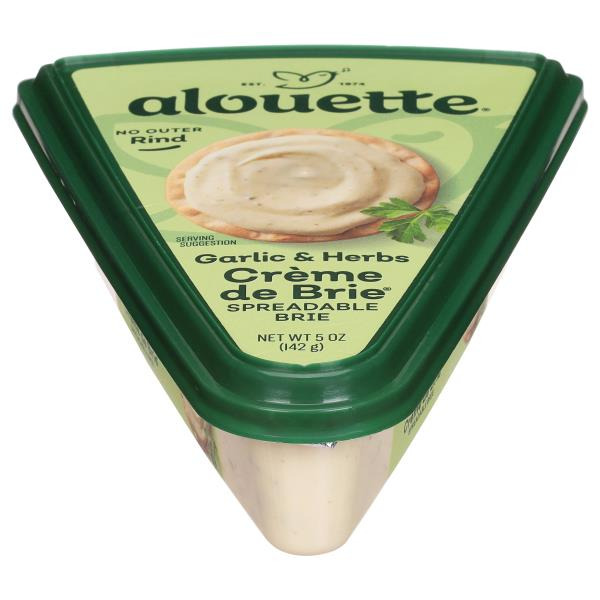 Publix Alouette Brie Spread, Delectable, Garlic & Herbs Same-Day ...