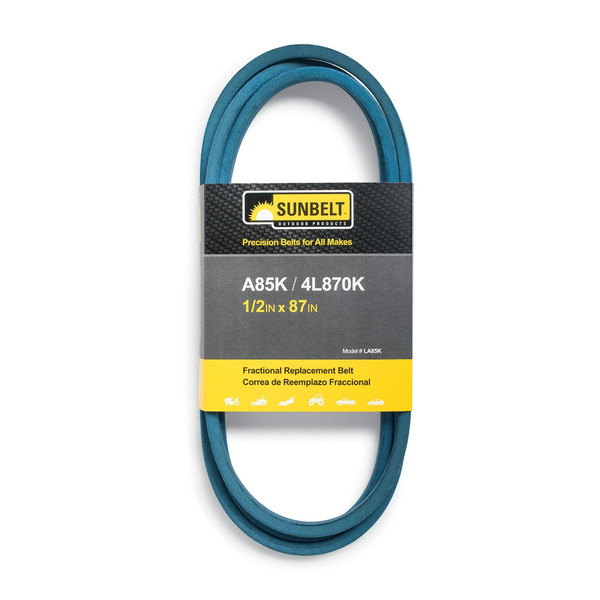 Sunbelt 1/2-in x 87-in Deck/Drive Belt, for Multiple Replaces OEM Part Number A85K, 4L870K