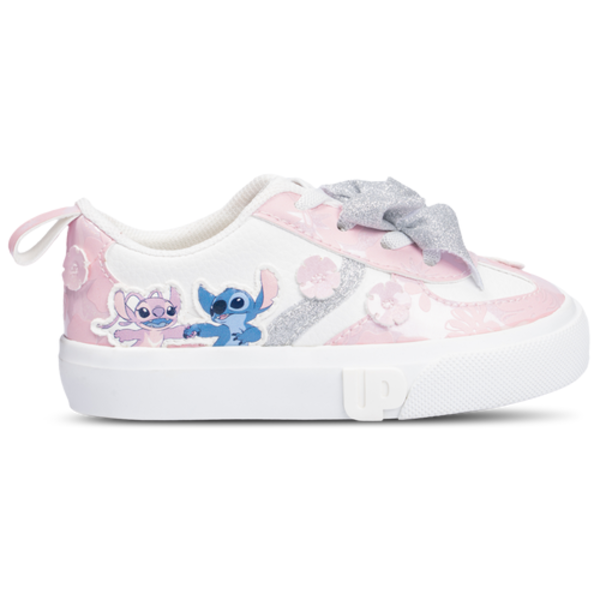 Ground Up Girls' Lilo & Stitch Toddler Shoe, Size 10 - Pink/White