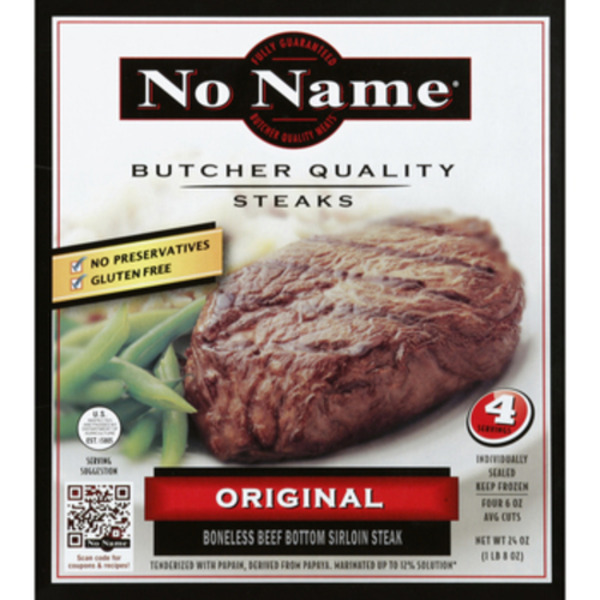 No Name Group Steaks, Butcher Quality, Original Same-Day Delivery