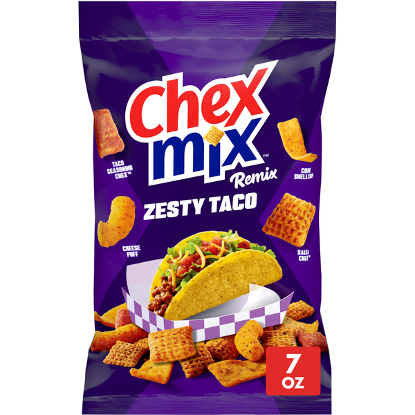 タッチ　コンビニ　MIX ミックス　セット Chex Mix Remix Zesty Taco Flavored Snack Mix Same-Day Delivery or