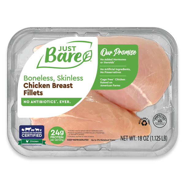 021131● bless n°51 Blissmess 8008 CJ Just Bare Brand Boneless Skinless Chicken Breast Fillets